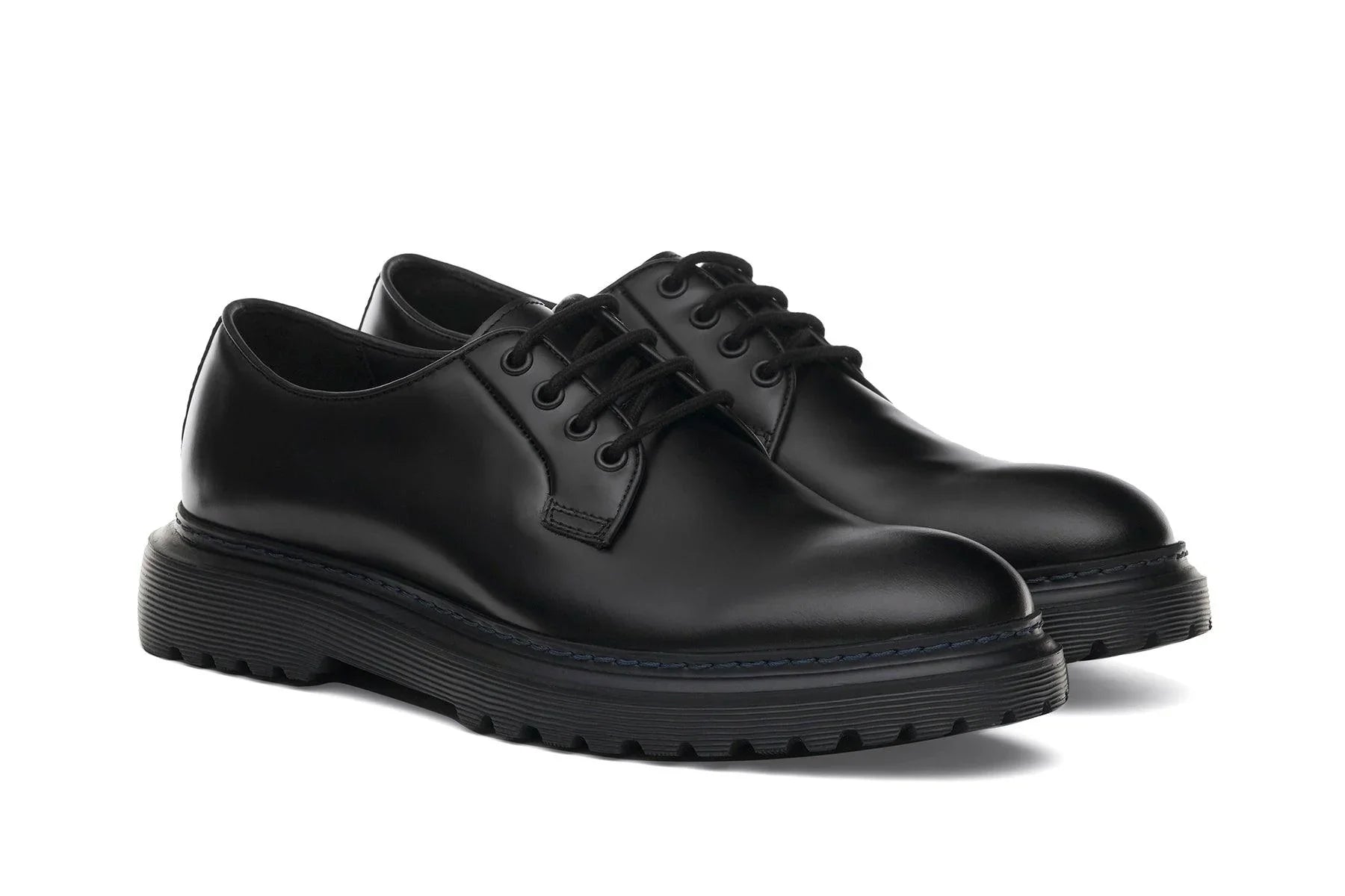 Moral Code Chase Men's Casual Blucher -Black-8 #color_black