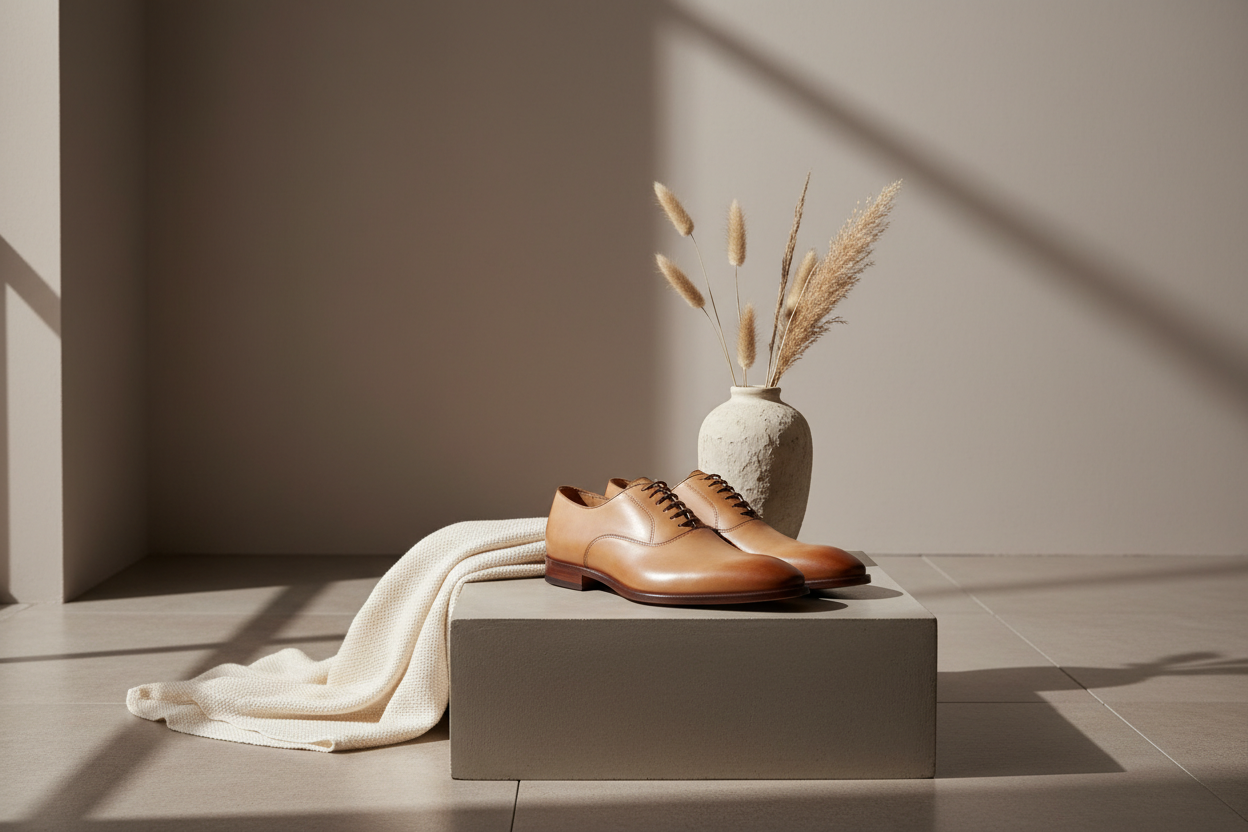 careate a image foe everyday luxury page for shoes webside without any text