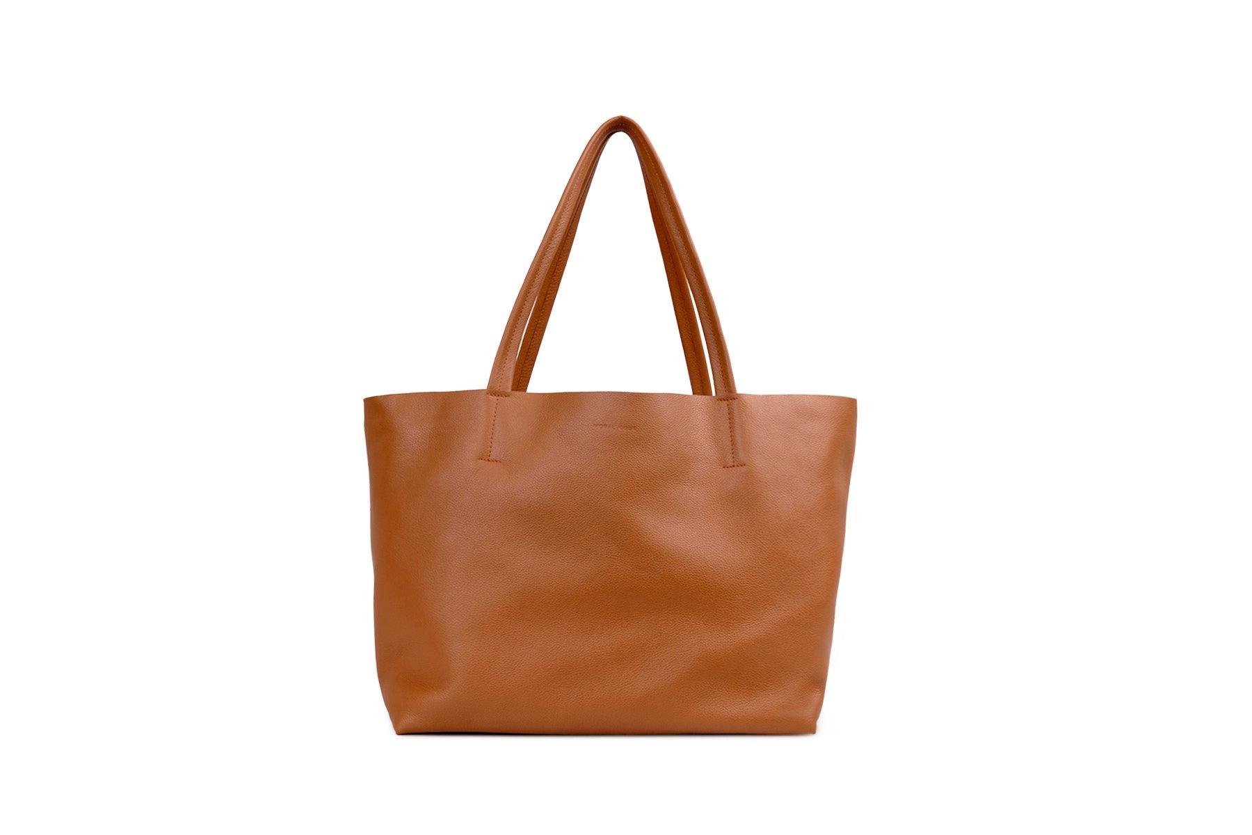 Bella Soft Tote #color_cognac