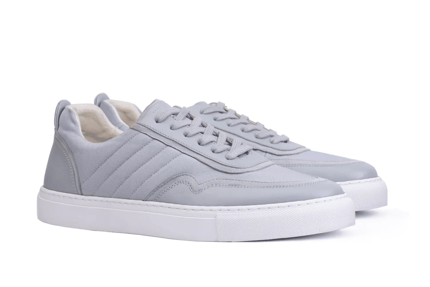 Moral Code Coral Women's Casual Lace-up Sneaker -Grey-6.5