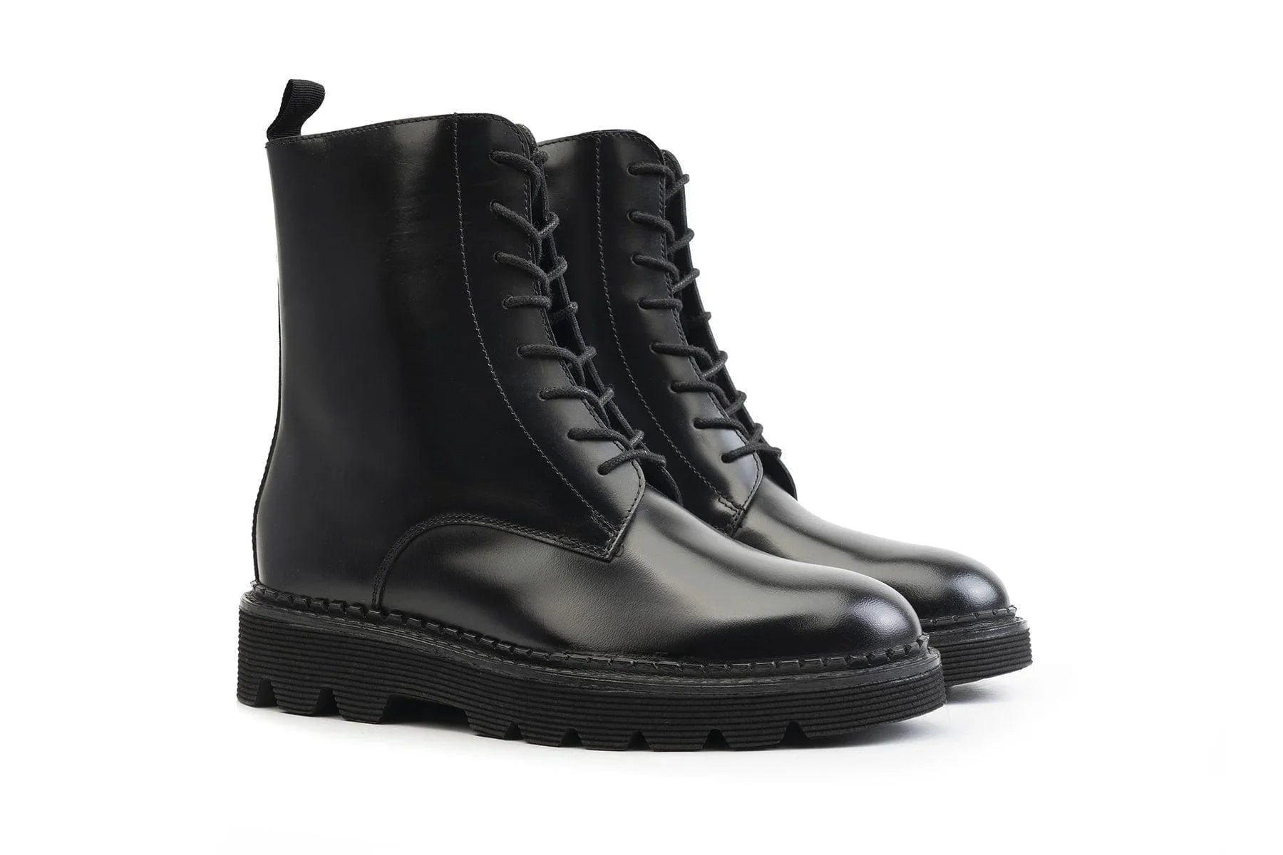 Moral Code Kenna Women's Lace-Up Boot -Black-6.5