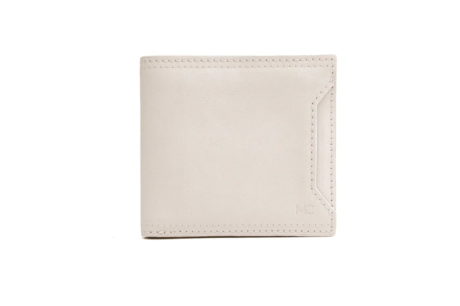 Moral Code Oak Olivenleder Leather Wallet -Beige Leather- #color_beige-leather