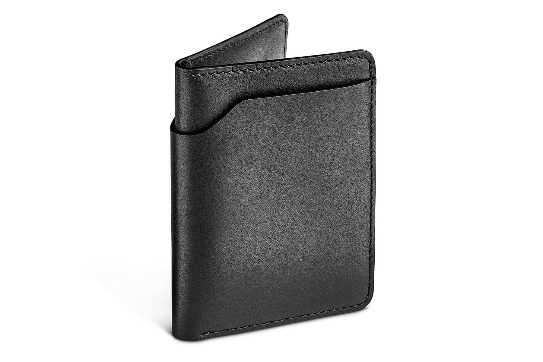 Moral Code Parker Wallet -Black Leather- #color_black-leather