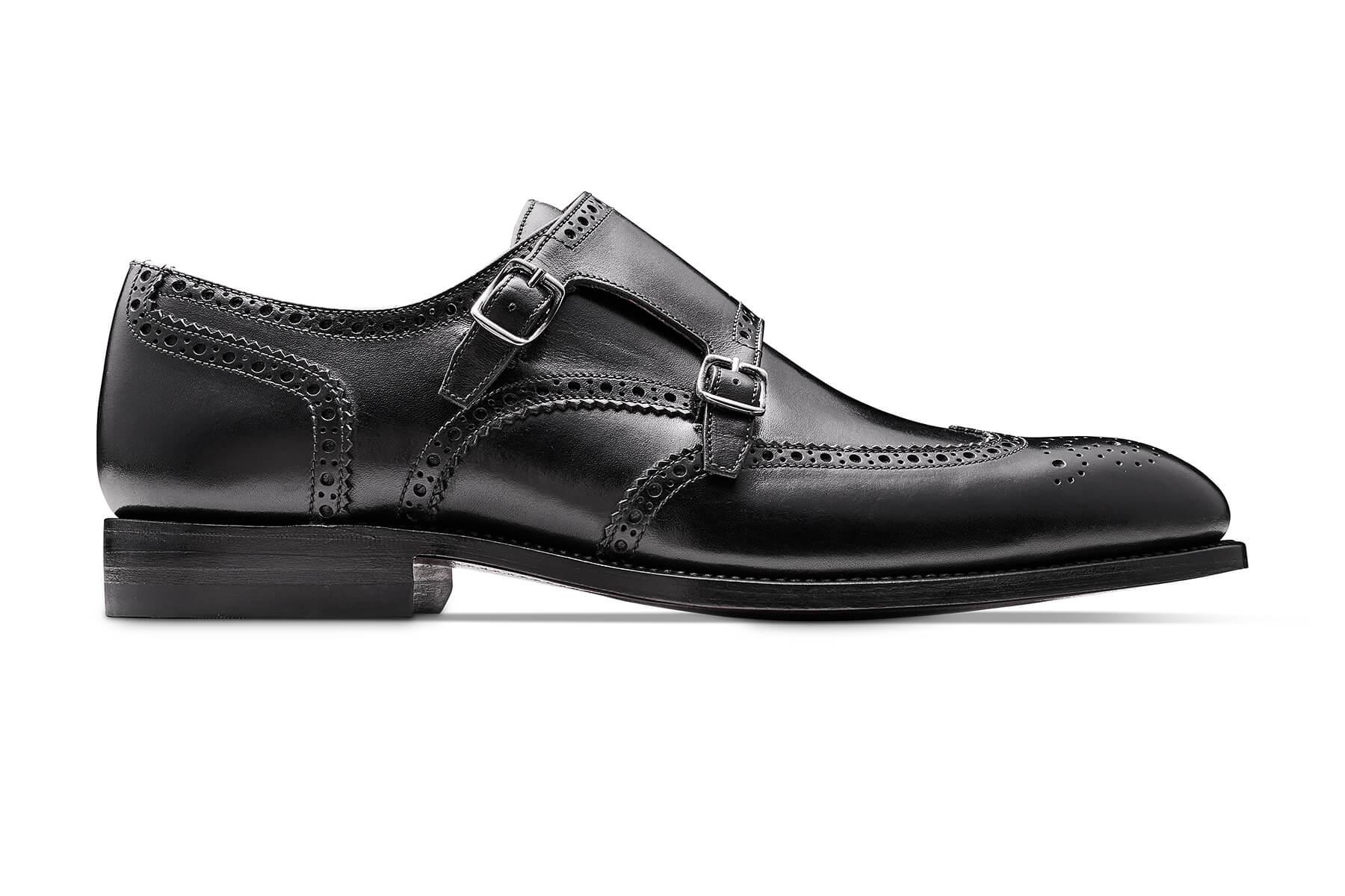 Moral Code August Men's Double Monk Strap Wingtip Dress Shoe -
