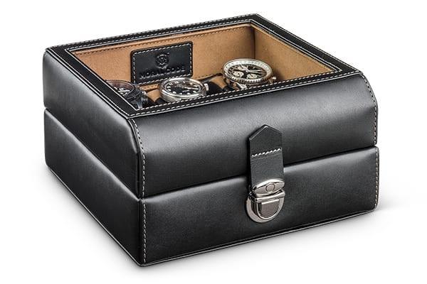 Moral Code Time Keeper -Black Leather-