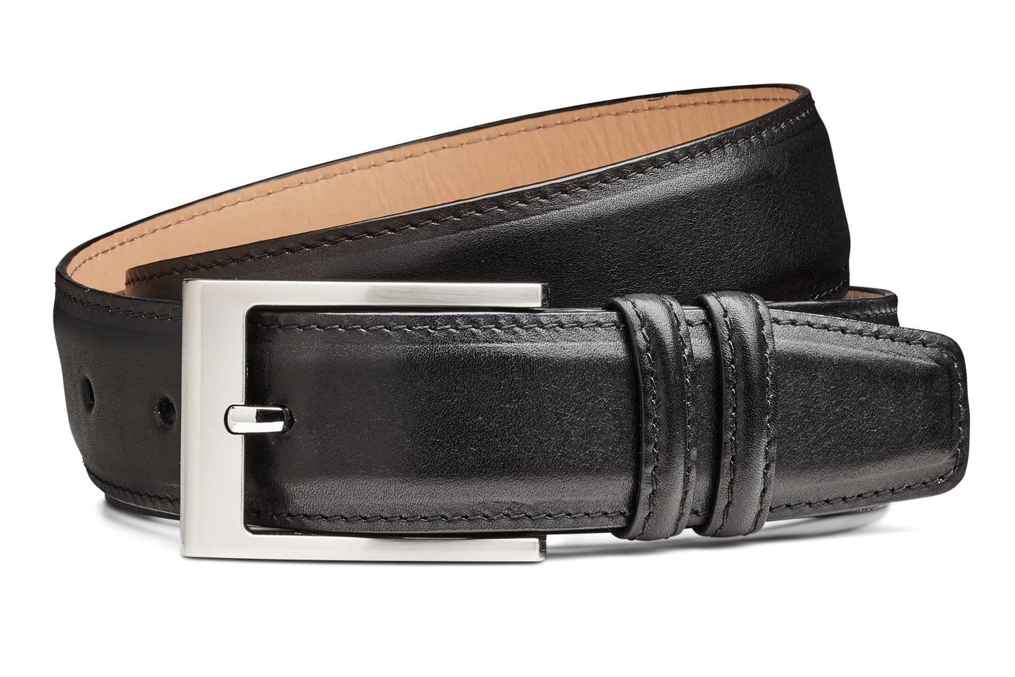 Moral Code Grant Belt -Black Leather-42