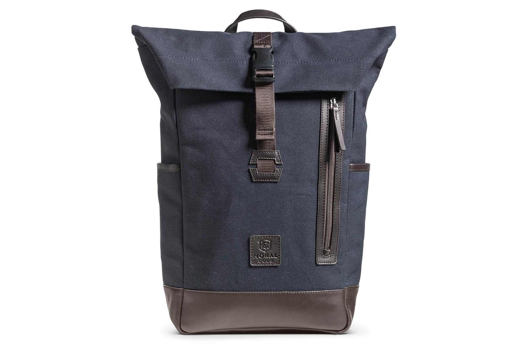 Moral Code Reese Backpack - #color_navy-multi