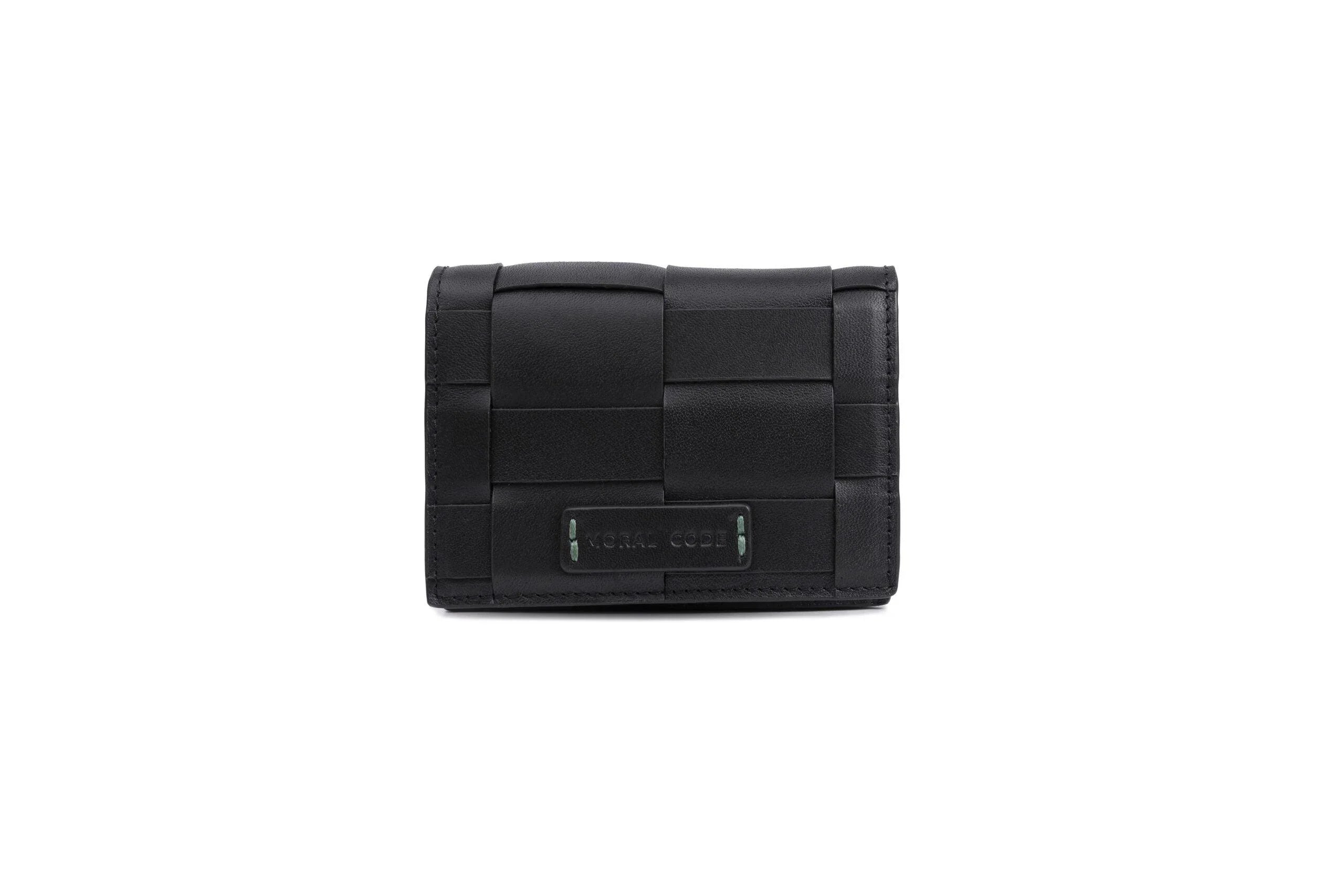 Moral Code Arden Card Case -Black- #color_black
