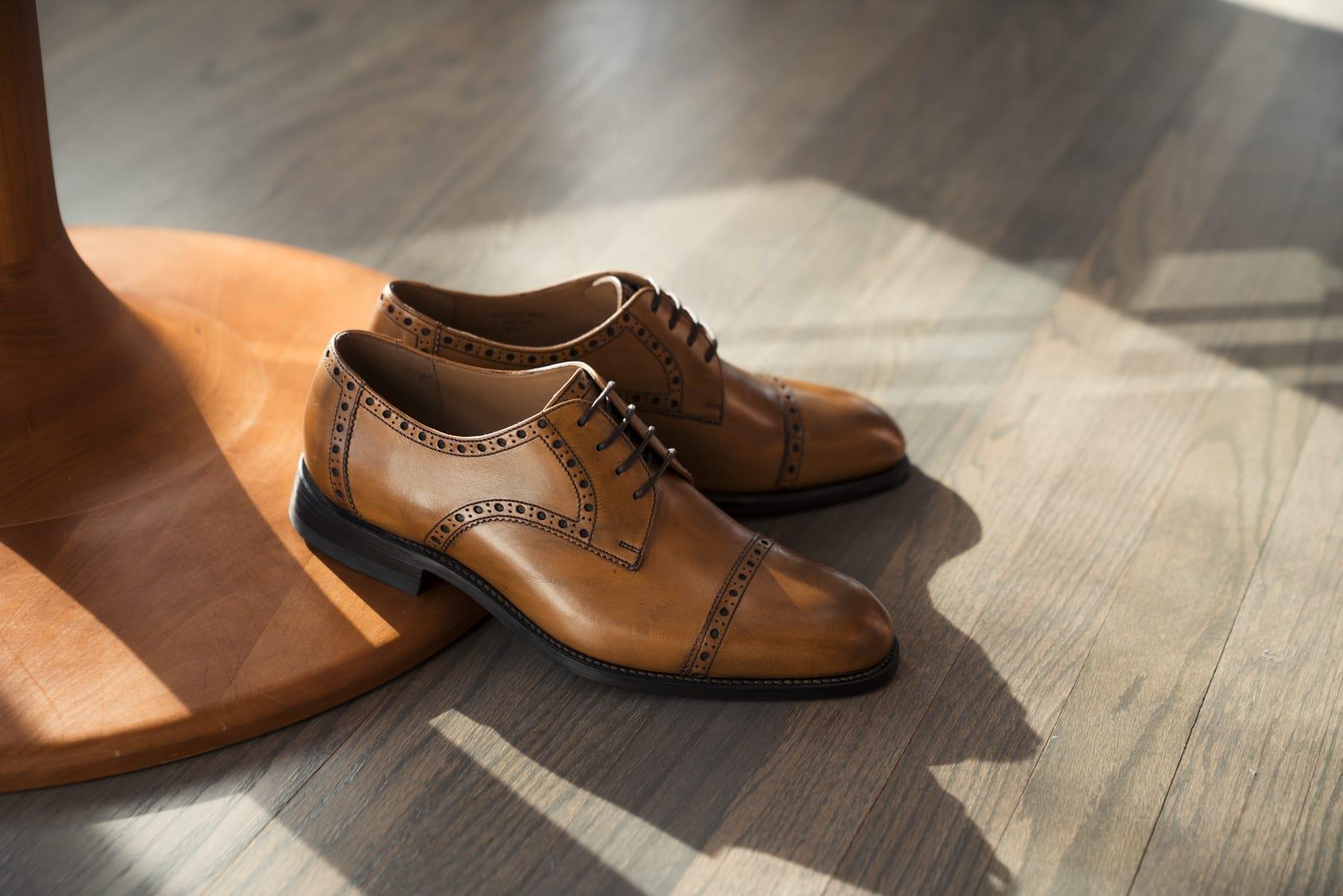 Moral Code Newton Cap Toe Dress Shoe -