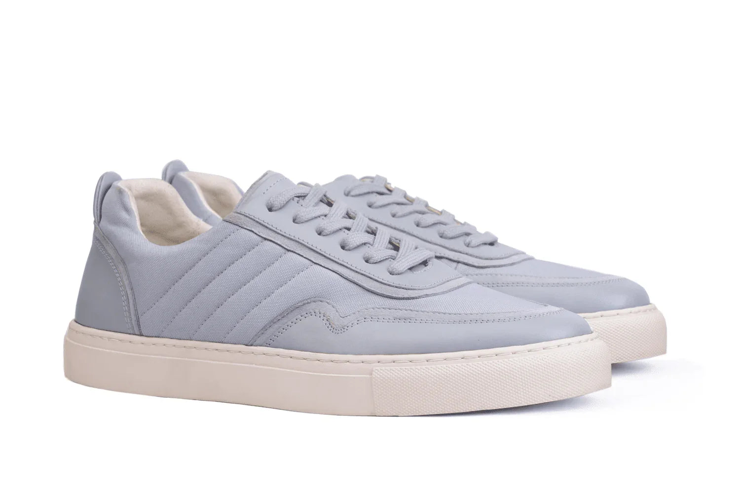 Moral Code Shore Men's Casual Lace-up Sneaker -Grey-9.5