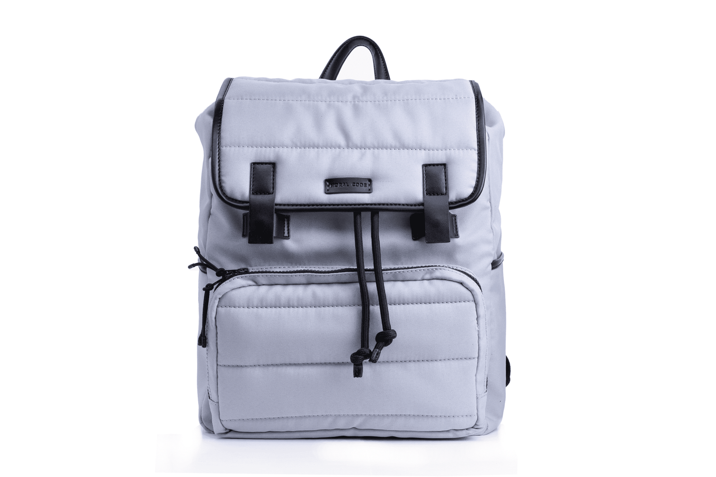 Moral Code Tide Vegan Backpack -Grey-