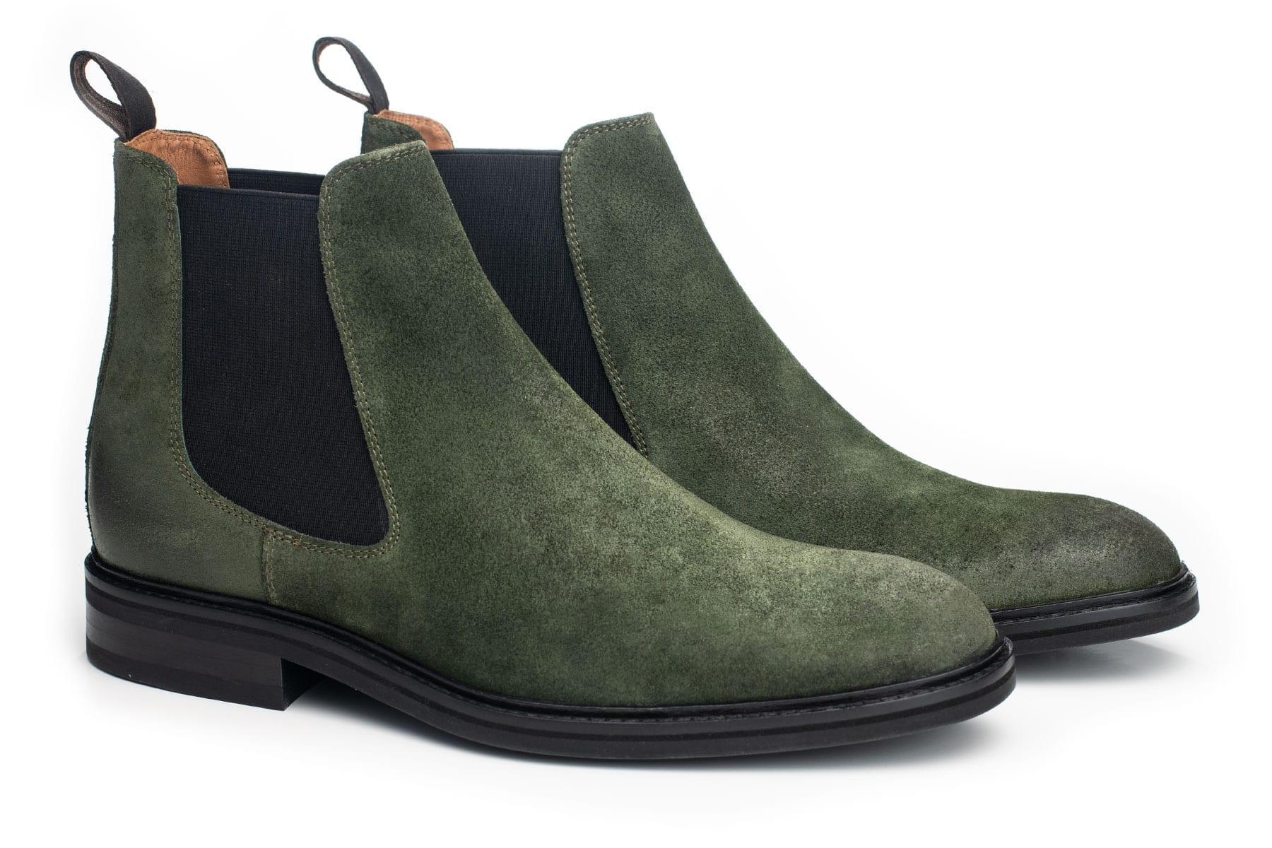 Moral Code Lawry -Green Suede-11