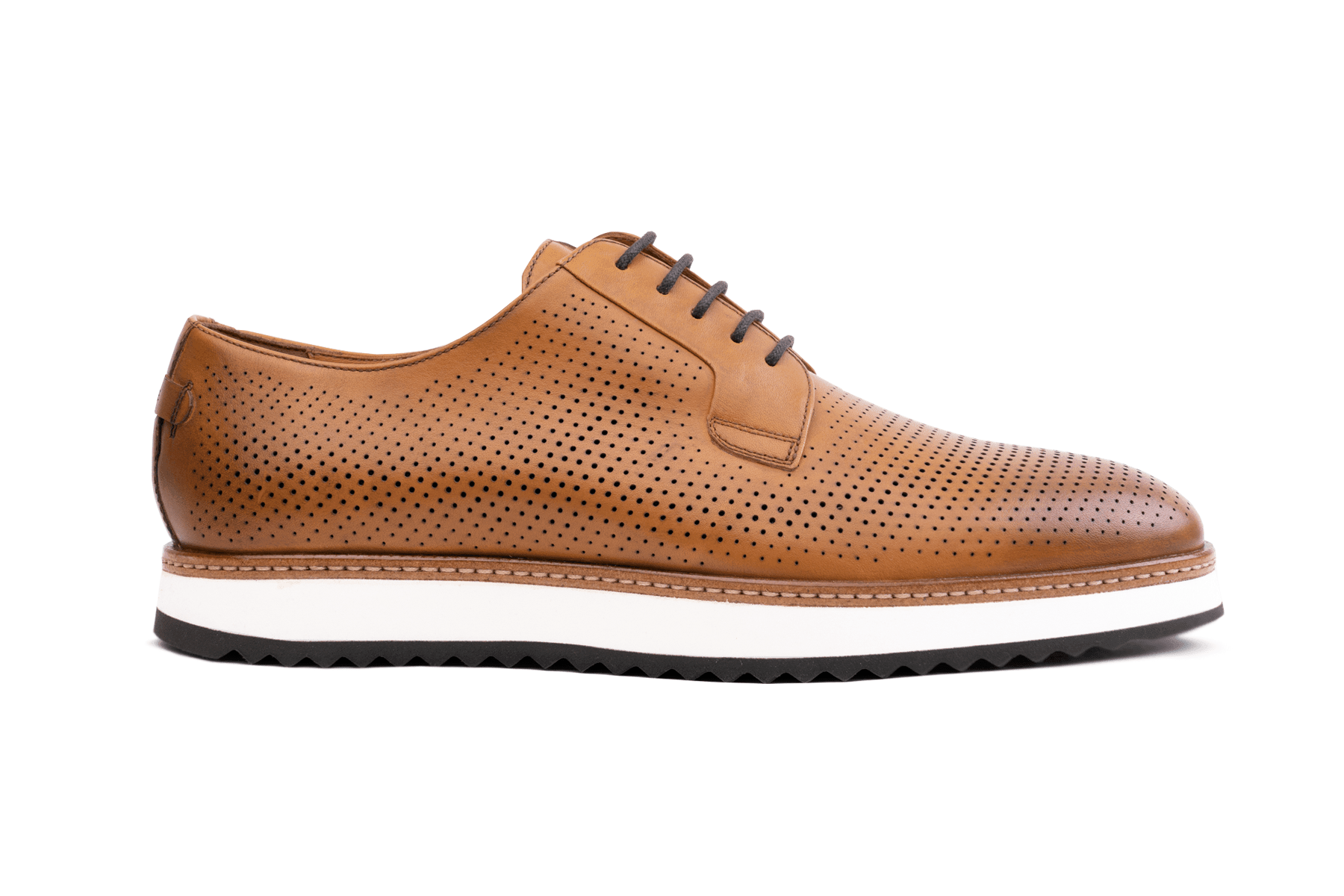 Moral Code Ethan Men's Derby - #color_cognac