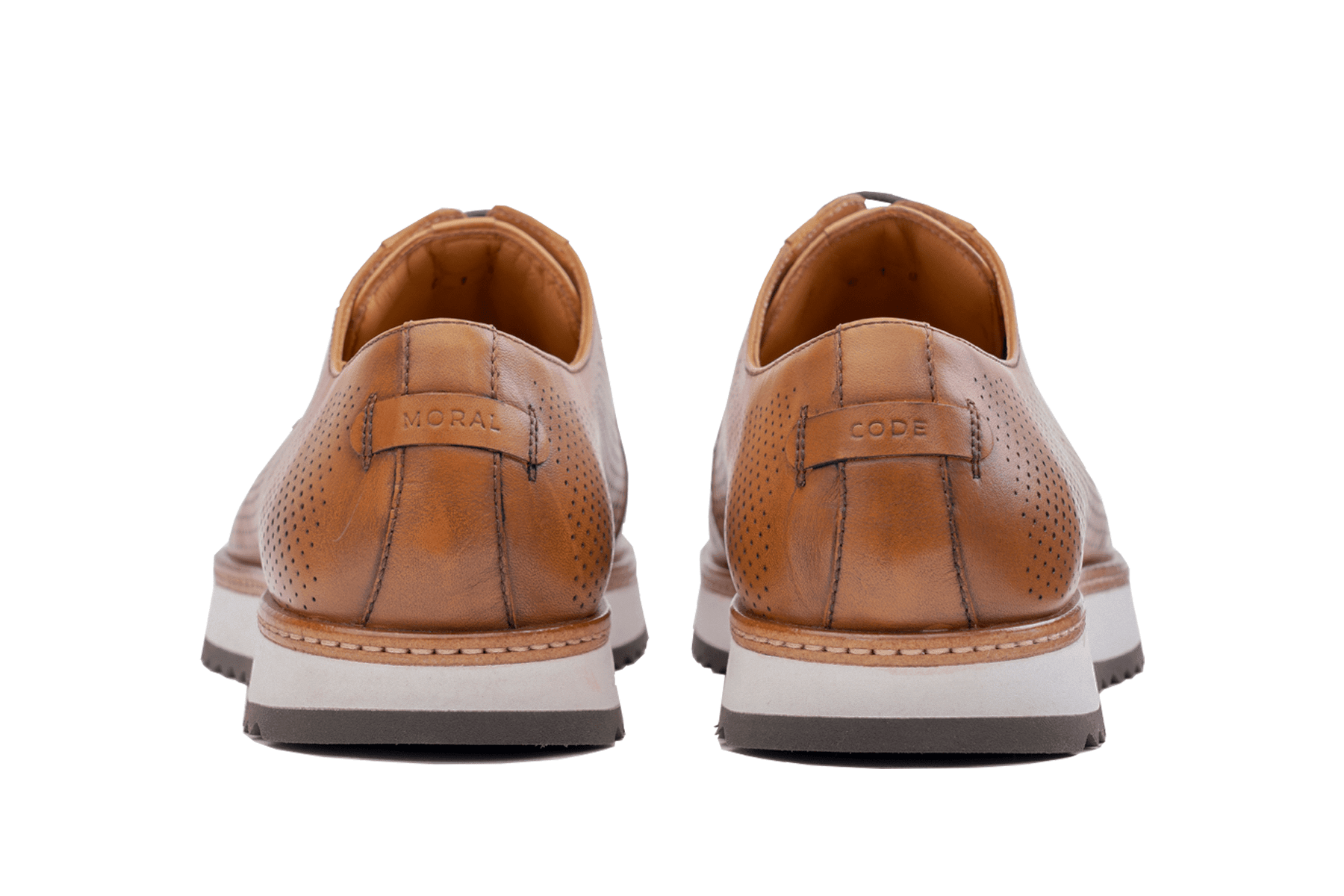 Moral Code Ethan Men's Derby - #color_cognac