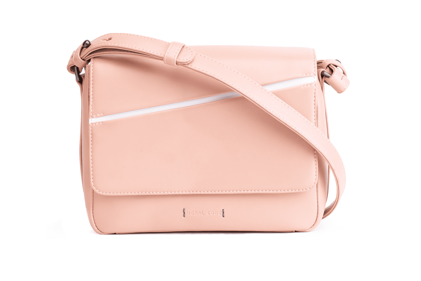 Moral Code Ambrosia Vegan Crossbody Bag -Blush-