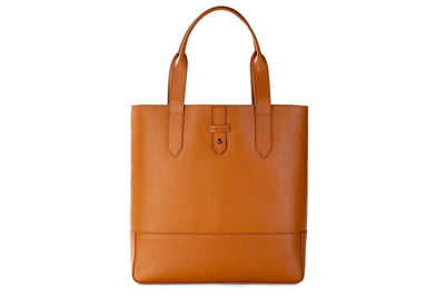Moral Code Blake Tote Bag -Cognac-Totes 