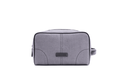 Moral Code Brier Vegan Wash Bag -Grey-