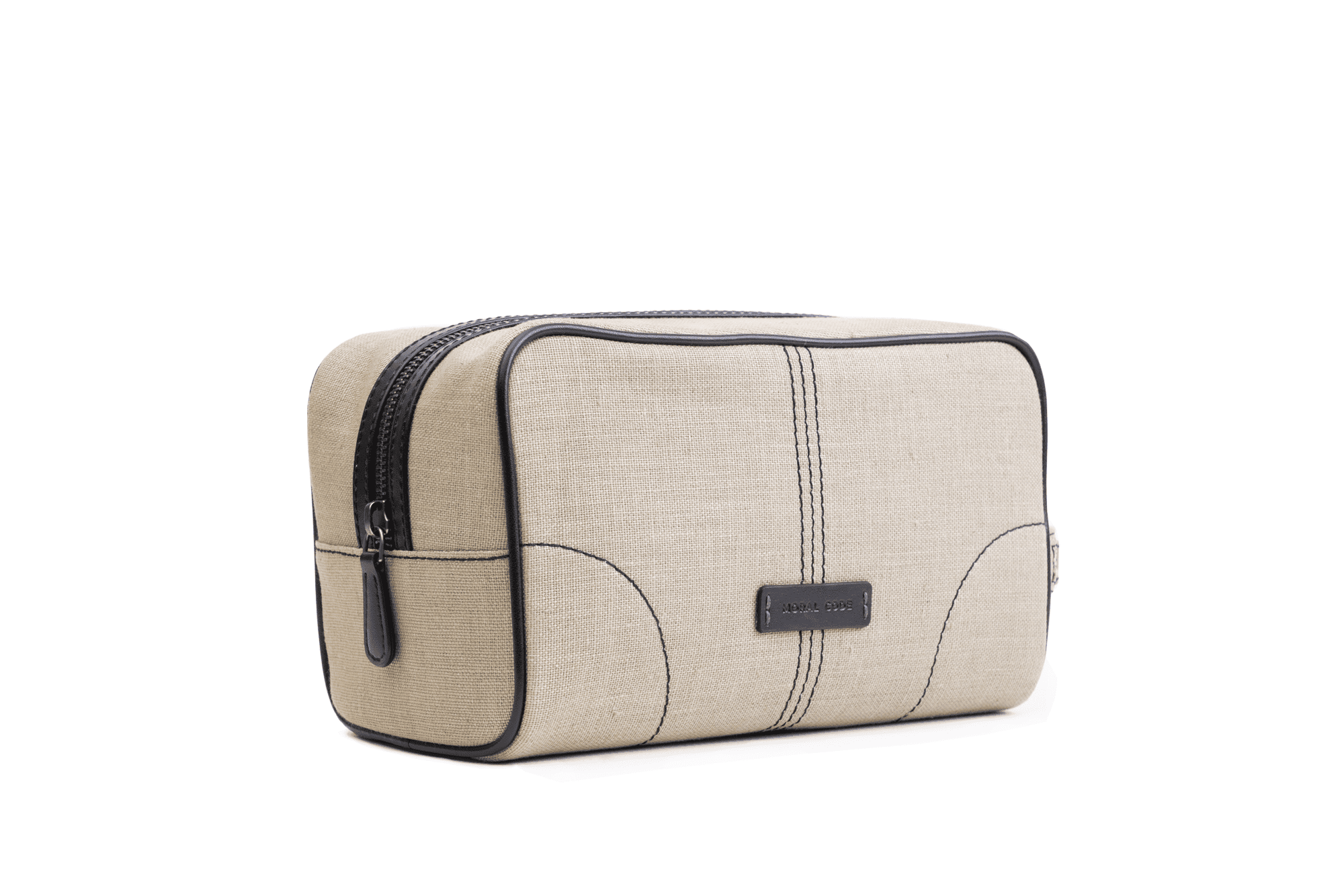 Moral Code Brier Vegan Wash Bag - #color_khaki