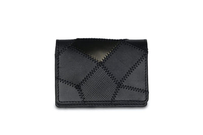 Moral Code Ebony Upcycled Card Case - 