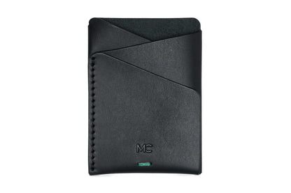 Moral Code Lennox Card Case -Black-Wallets & Card Cases