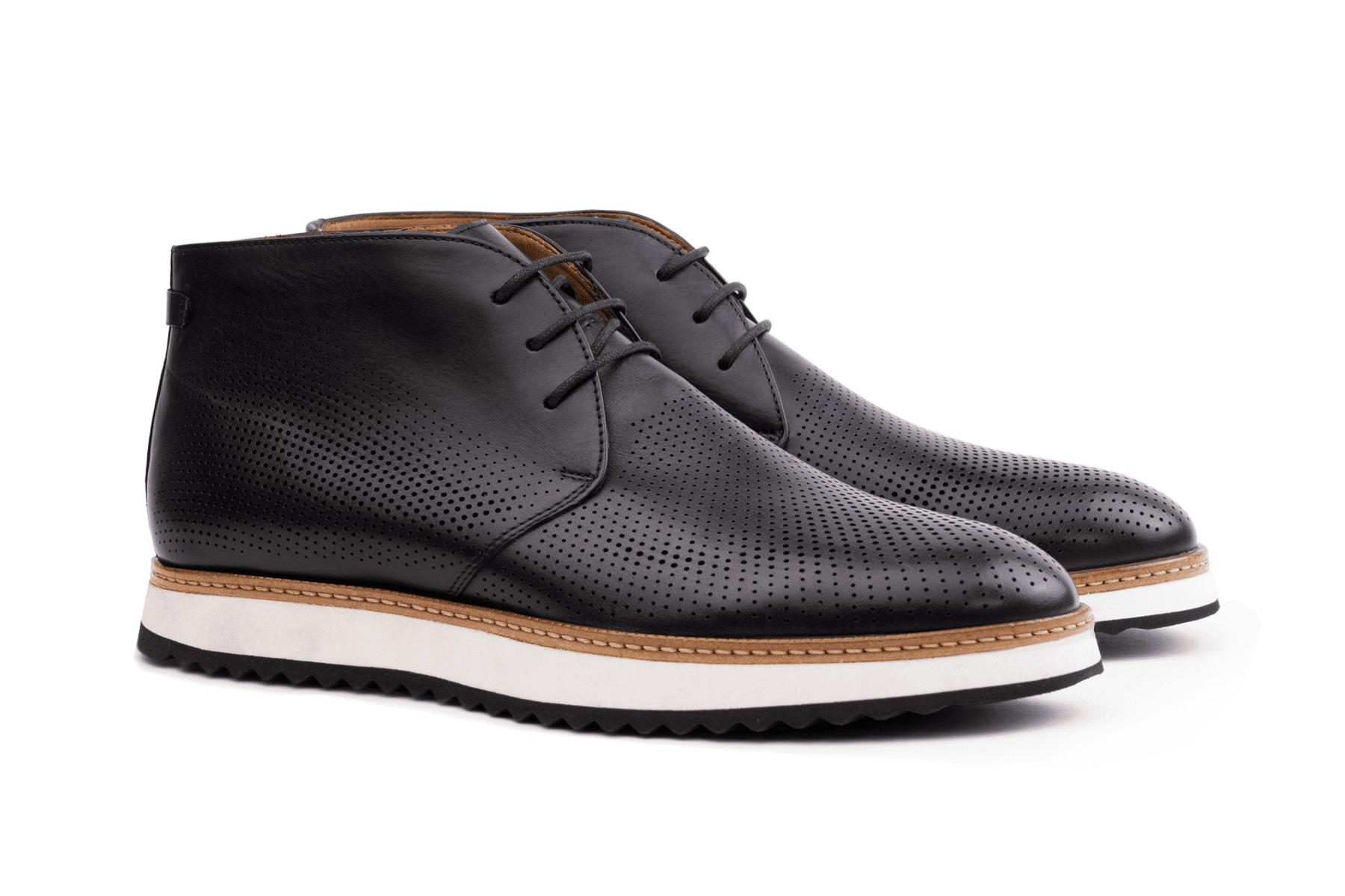 Moral Code Liam Men's Chukka -Black-8