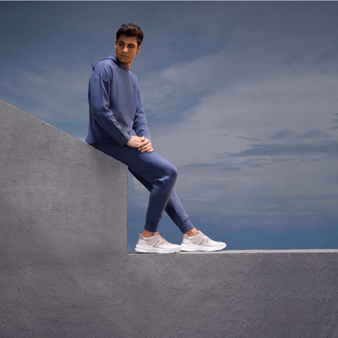 Moral Code Cliff Men's Upcycled Trainer - 