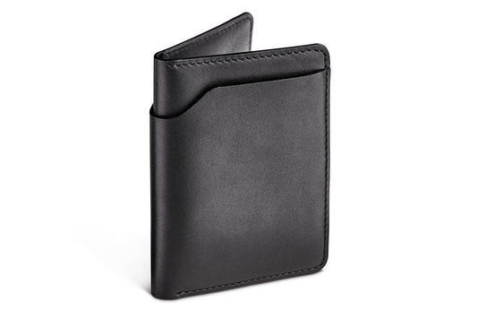 Moral Code Parker Wallet -Black Leather-
