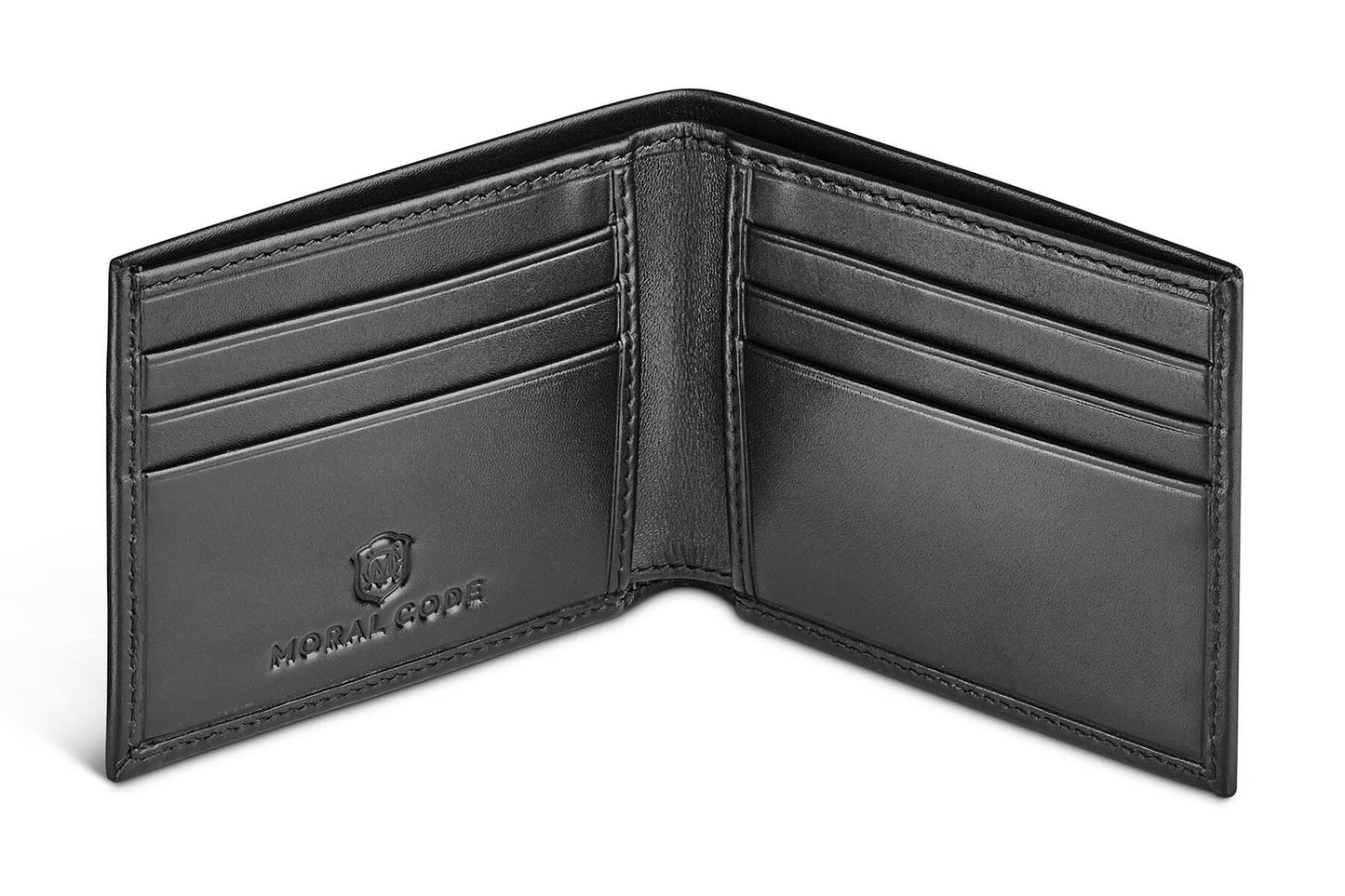 Moral Code Turner Slim Billfold Wallet -