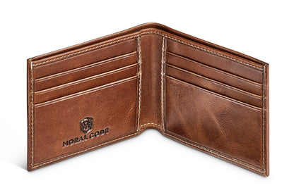 Moral Code Turner Slim Billfold Wallet -