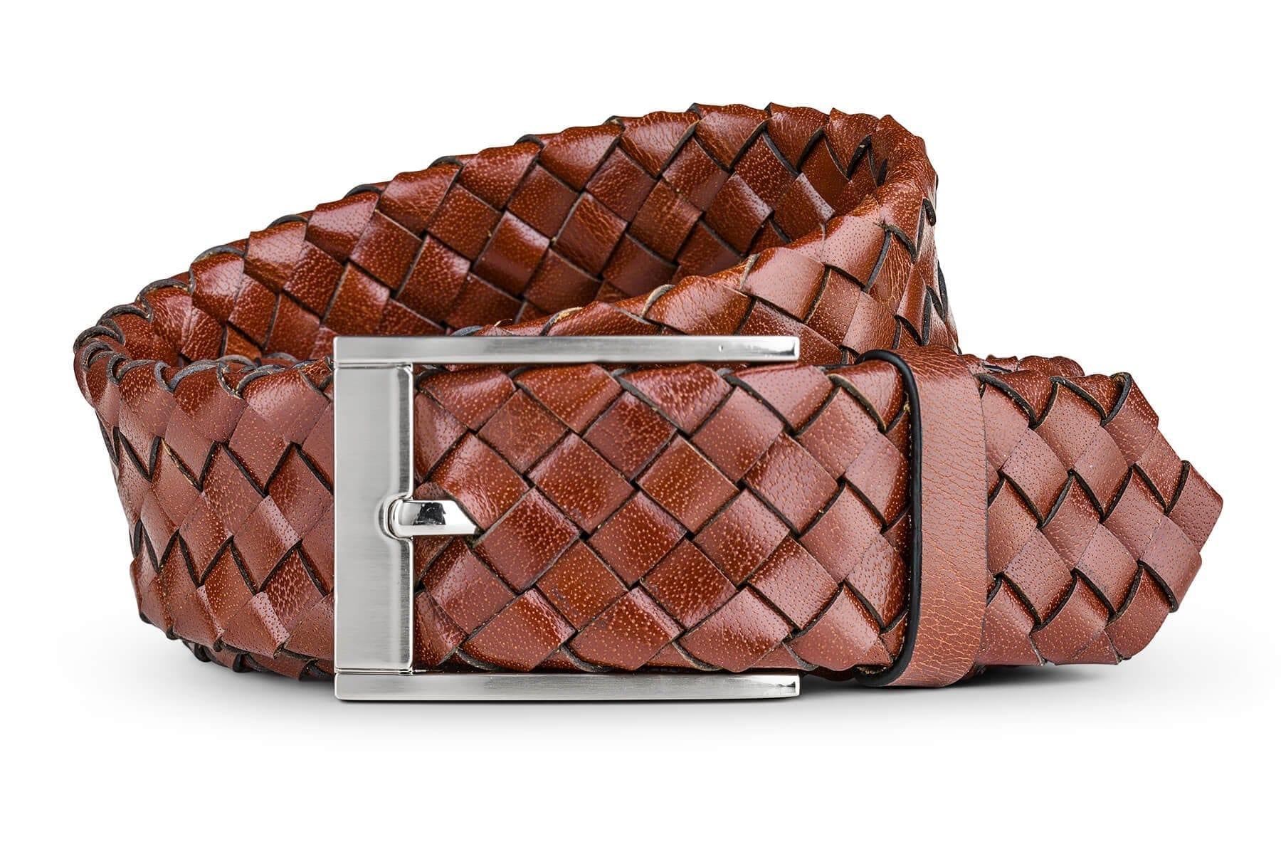 Moral Code Gilbert Belt -Brown Leather-45