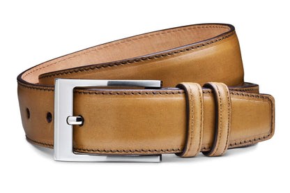 Moral Code Grant Belt -Oak Leather-40