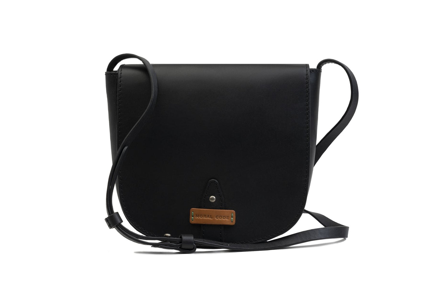 Moral Code Mila Saddle Bag -Black-