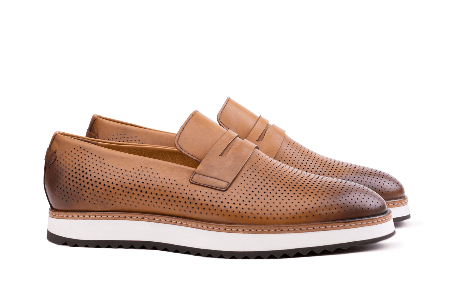 Moral Code Nick Men's Loafer -Cognac-8