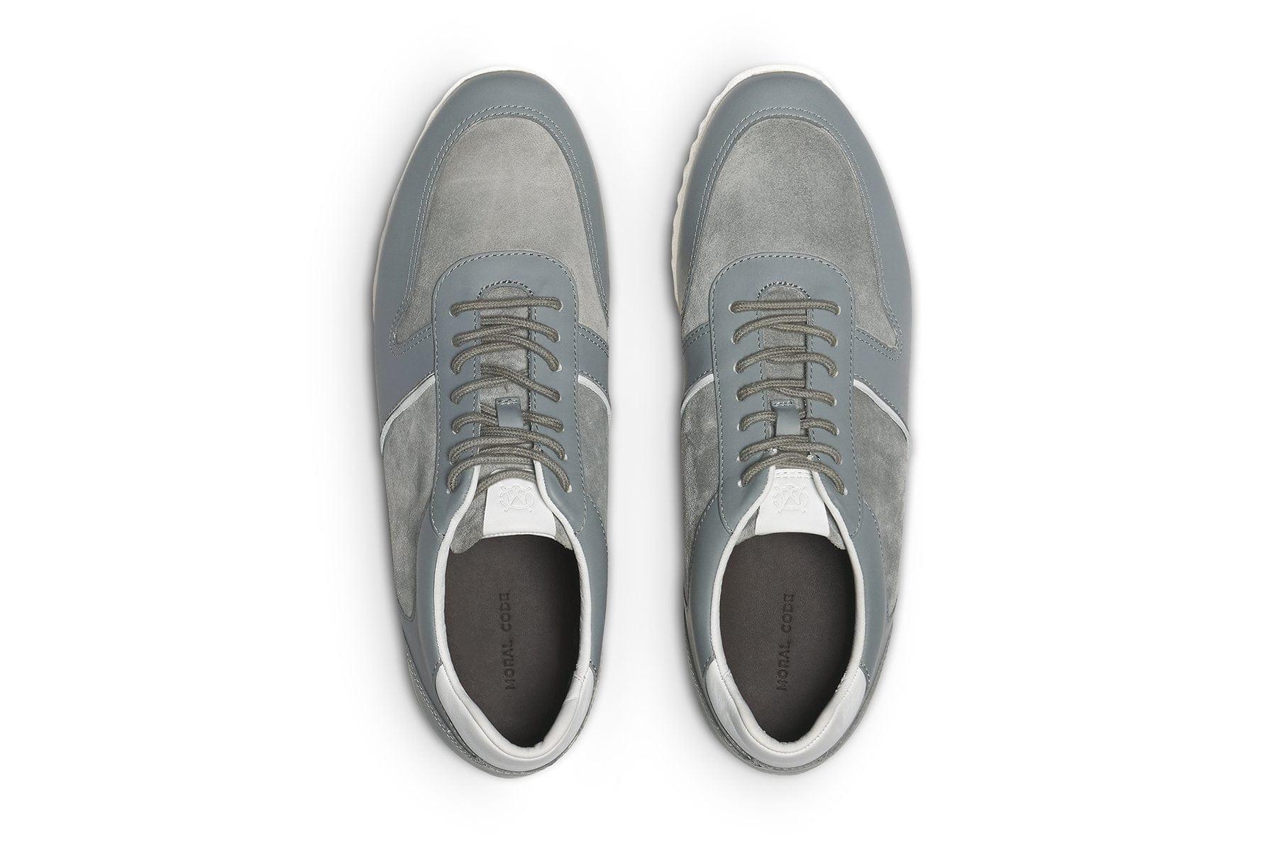 Moral Code Connor Men's Casual Trainer -Grey-10.5