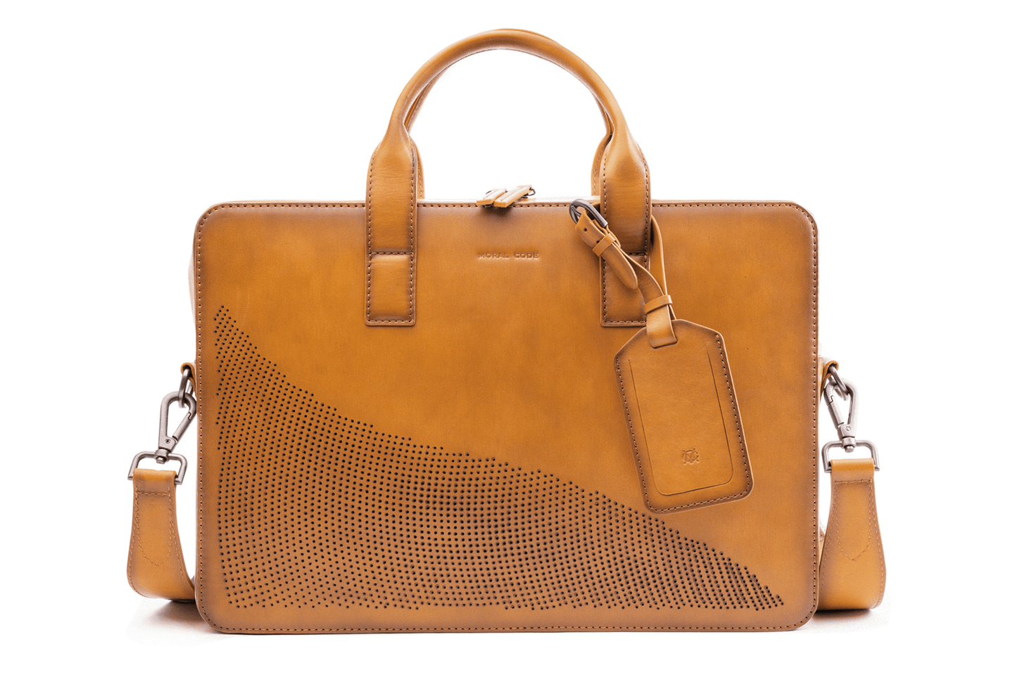 Moral Code Ryan Laptop Bag -Cognac-