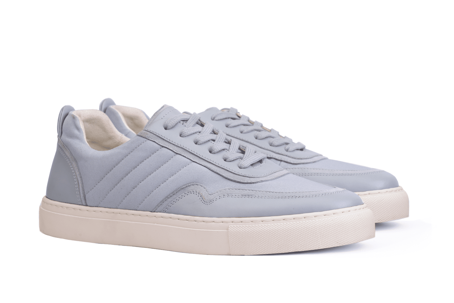 Moral Code Shore Men's Casual Lace-up Sneaker -Grey-9.5 