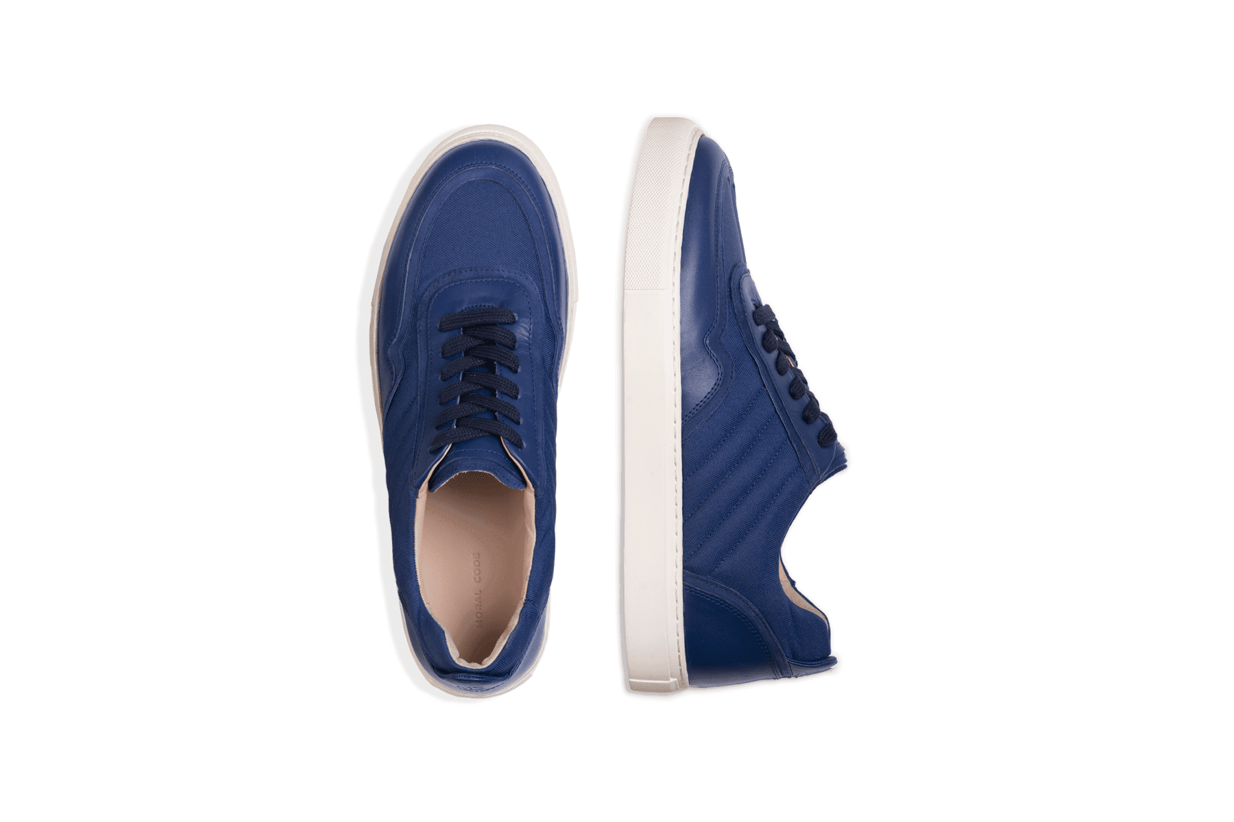 Moral Code Shore Men's Casual Lace-up Sneaker - #color_navy