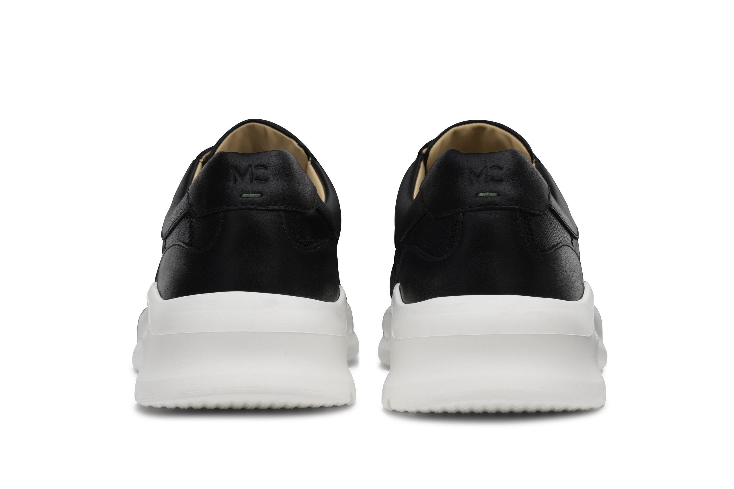 Moral Code Slate Men's Upcycled Trainer - #color_black-multi