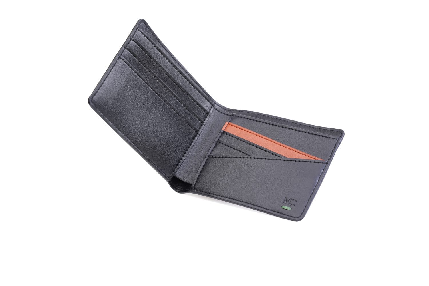 Moral Code Braeburn Vegan Slim Wallet -Black/Red-