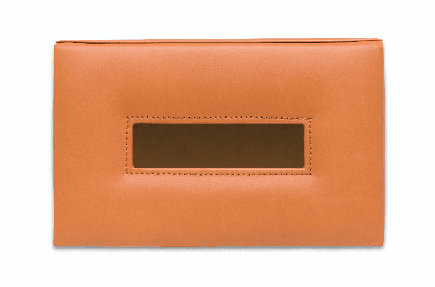 Moral Code Denison Tissue Box -Cognac Leather-