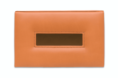 Moral Code Denison Tissue Box -Cognac Leather-