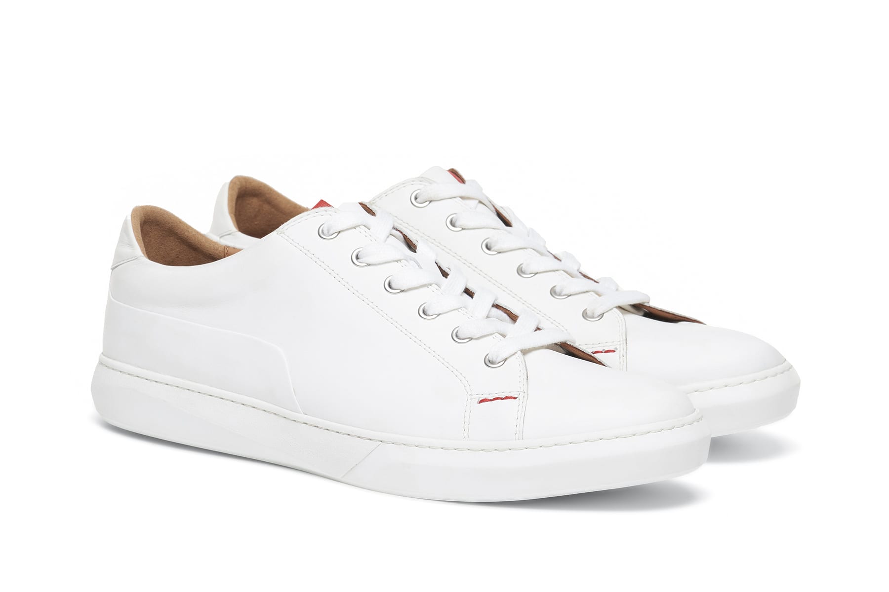 Moral Code Purpose Men's Sneaker -White Leather-8